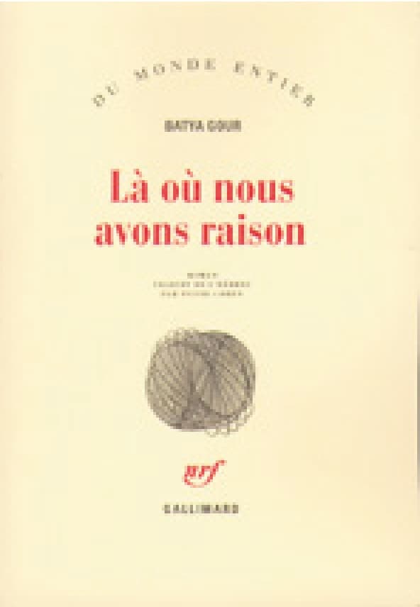 Là où nous avons raison